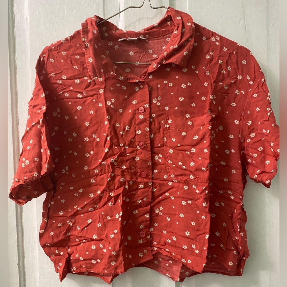 American Eagle Floral Top - Size S